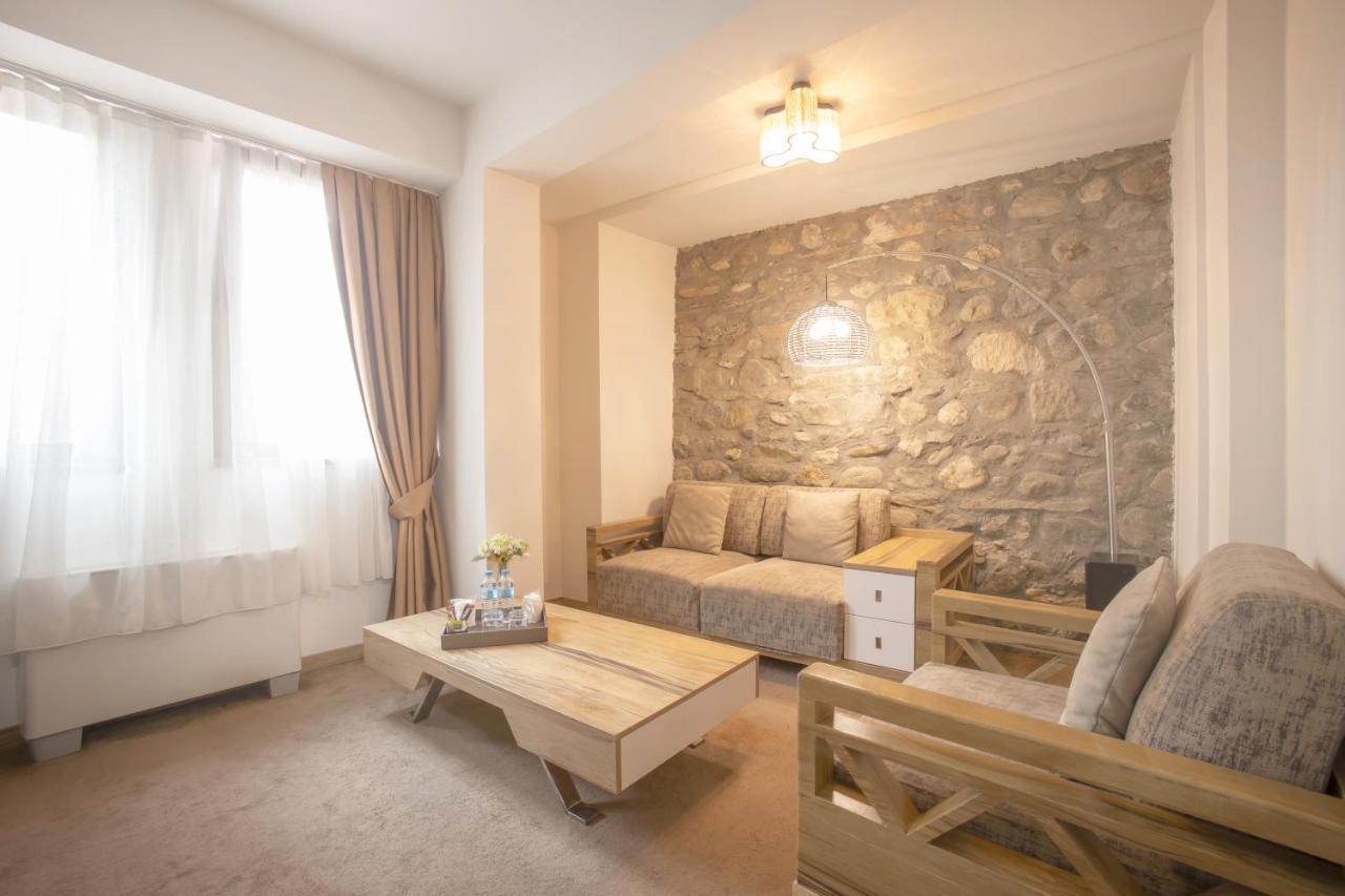ブシ リゾート&スパ スコピエ エクステリア 写真 A living room in a typical apartment